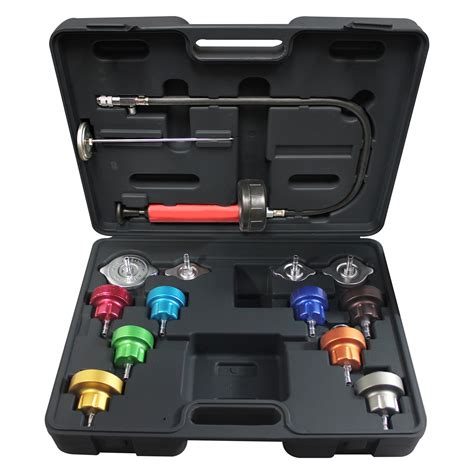 mastercool cooling compress tester|universal radiator pressure tester.